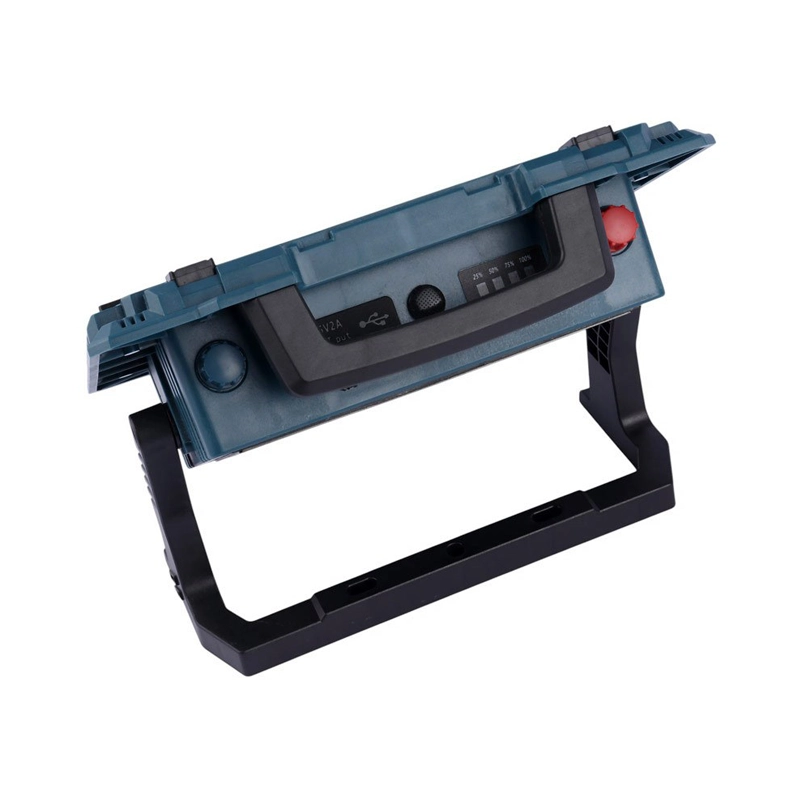 پروژکتور سیار شارژی و پاور بانک خورشیدی W8109-1